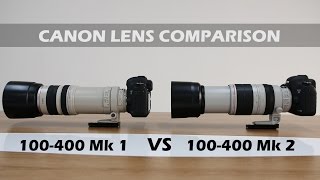 Lens comparison Canon EF 100400mm L  Mk 1 Vs Mk 2 [upl. by Ennagroeg790]