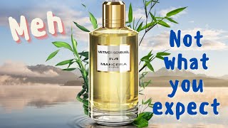 Mancera Vetiver Sensuel Review [upl. by Nodyl]